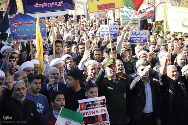 تجمع مردم ارومیه در حمایت از کودکان مظلوم غزه‎