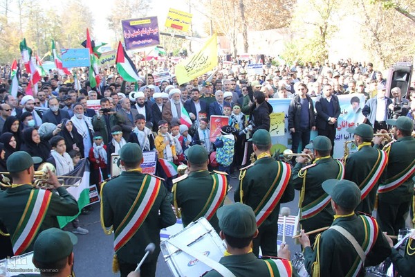 تجمع مردم ارومیه در حمایت از کودکان مظلوم غزه‎