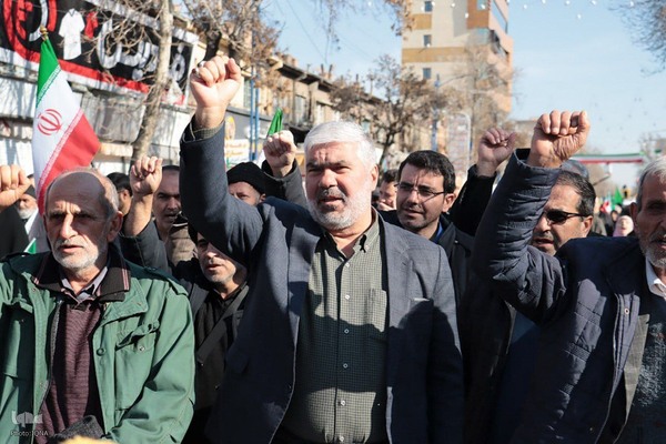 حضور پرشور مردم ارومیه در راهپیمایی ۲۲ بهمن‎