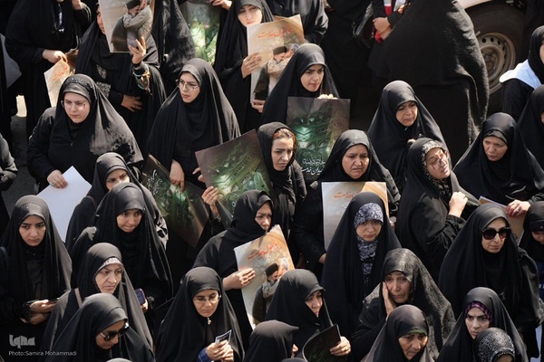 قدردانی مردم ارومیه از رئیس جمهور‎ شهید