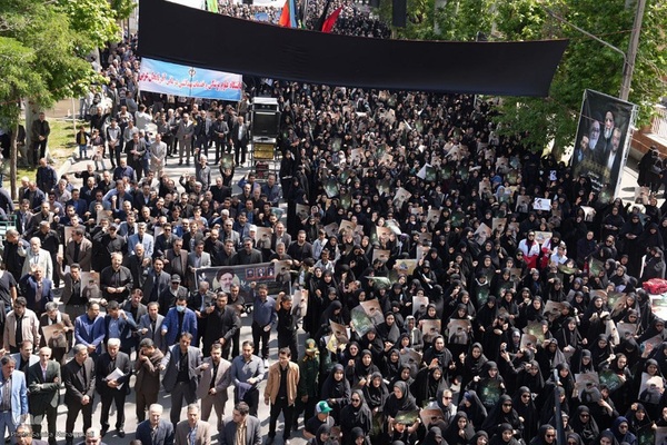 قدردانی مردم ارومیه از رئیس جمهور‎ شهید