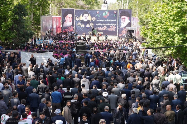 قدردانی مردم ارومیه از رئیس جمهور‎ شهید