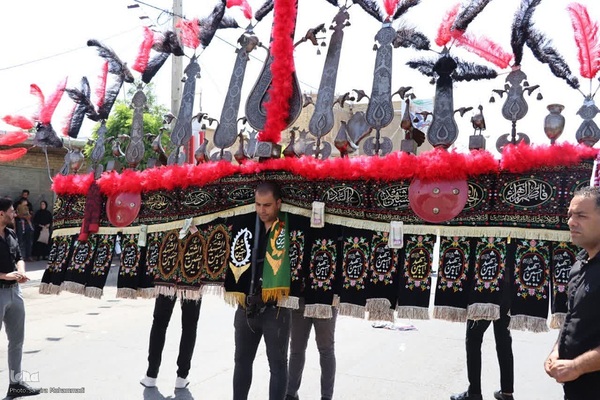 تاسوعای حسینی در تکاب‎