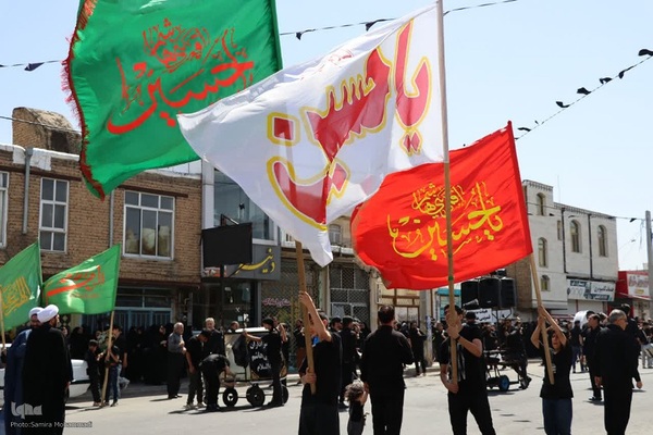 تاسوعای حسینی در تکاب‎