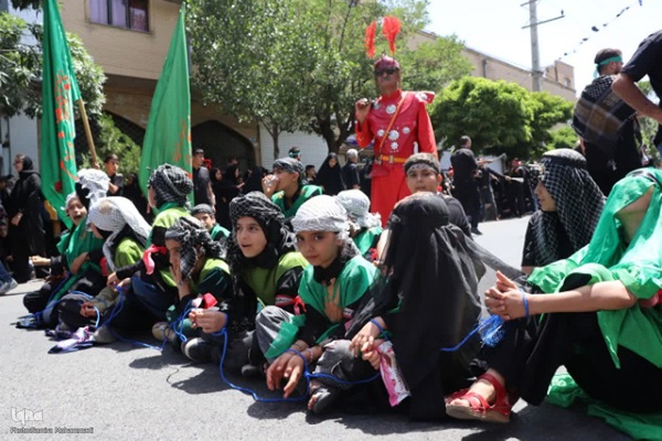 عزاداری عاشورای حسینی در تکاب