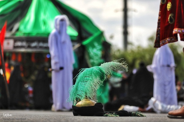 اجرای شبیه‌خوانی در مرز تمرچین پیرانشهر‎