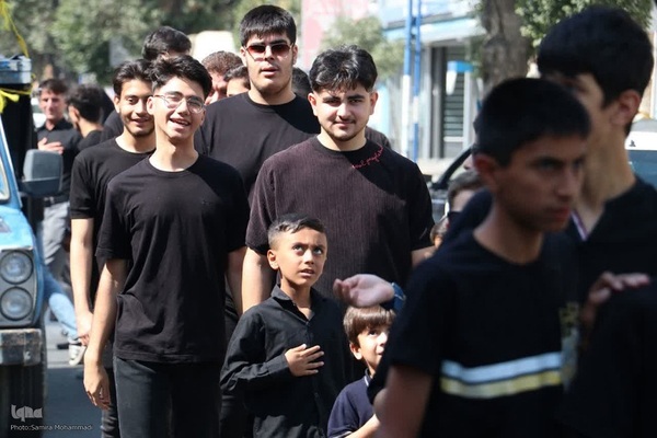 عزاداری خیابانی دانش‌آموزان و فرهنگیان ارومیه‎