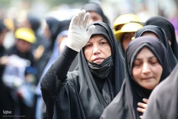 عزاداری خیابانی دانش‌آموزان و فرهنگیان ارومیه‎