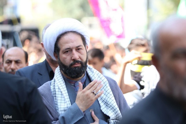 عزاداری خیابانی دانش‌آموزان و فرهنگیان ارومیه‎