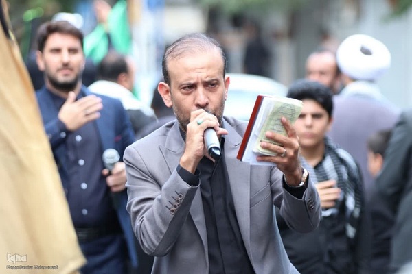 عزاداری خیابانی دانش‌آموزان و فرهنگیان ارومیه‎