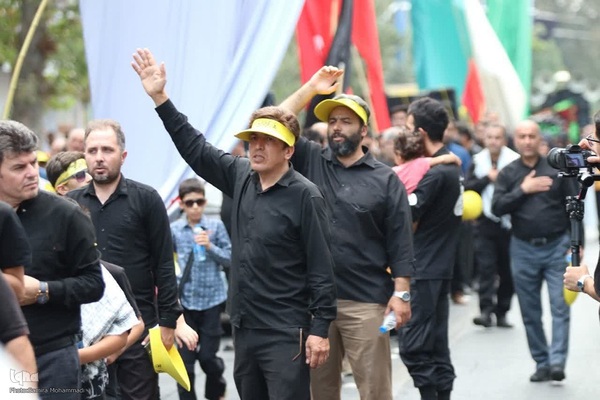 عزاداری خیابانی دانش‌آموزان و فرهنگیان ارومیه‎