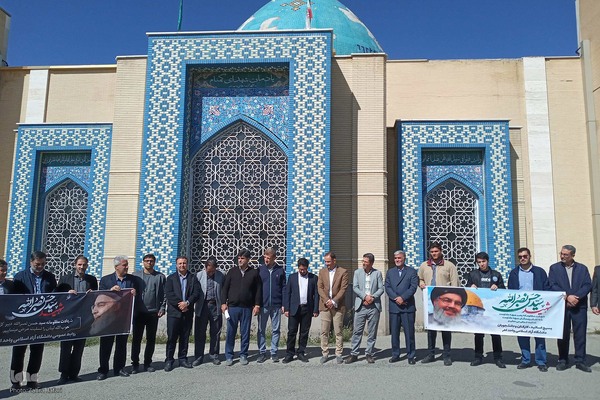 تجمع اعتراضی دانشگاهیان اهر در محکومیت جنایات رژیم صهیونیستی