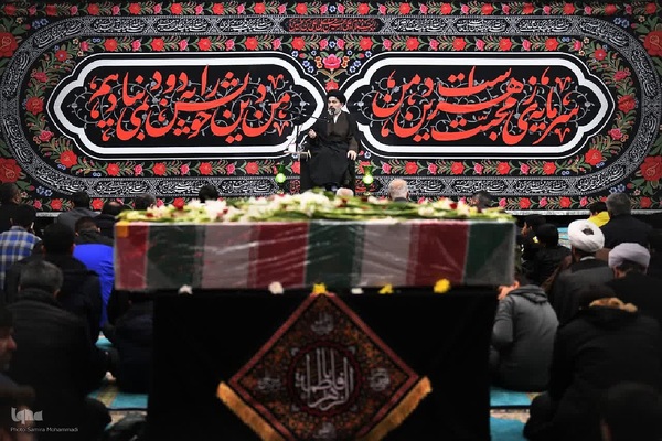 مراسم سوگواری شهادت حضرت زهرا (س) در مصلی ارومیه