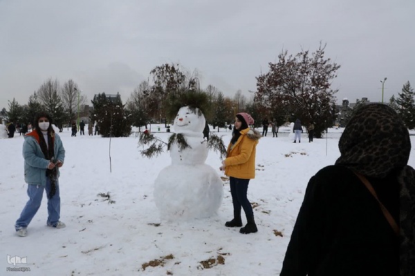 جشنواره آدم برفی در خوی