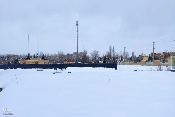 دانشگاه ارومیه در یک روز برفی‎