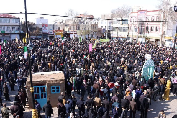 راهیپمایی ۲۲ بهمن در ارومیه‎