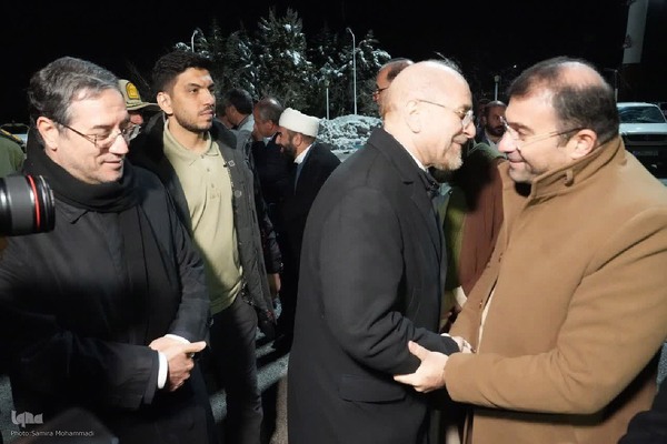 رئیس مجلس وارد ارومیه شد‎