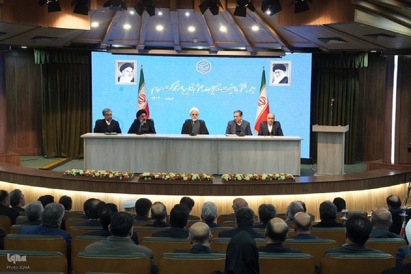 حضور رئیس قوه قضائیه در جلسه نقش امنیت قضایی در جهش تولید با مشارکت مردم در آذربایجان‌غربی‎