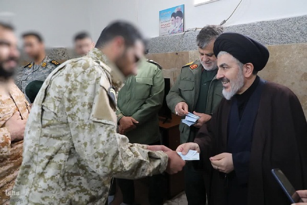 دیدار نماینده ولی فقیه در آذربایجان بارزمندگان لشکر عملیاتی۳ حمزه سیدالشهدا(ع)