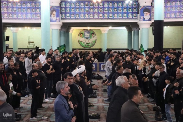 مراسم معنوی شب قدر در مصلی تکاب‎