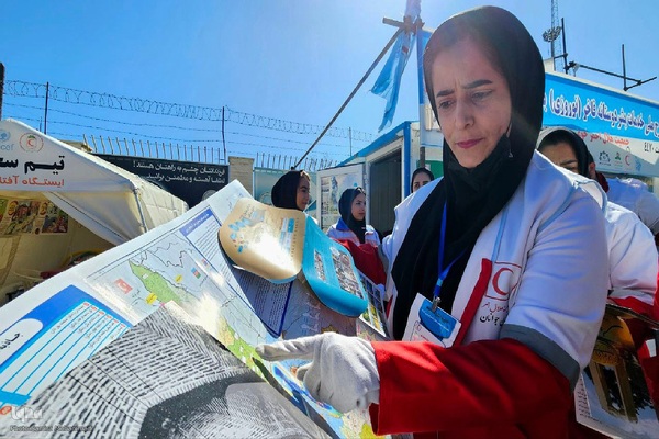 نوروزی ایمن در کنار هلال احمر آذربایجان‌ غربی‎