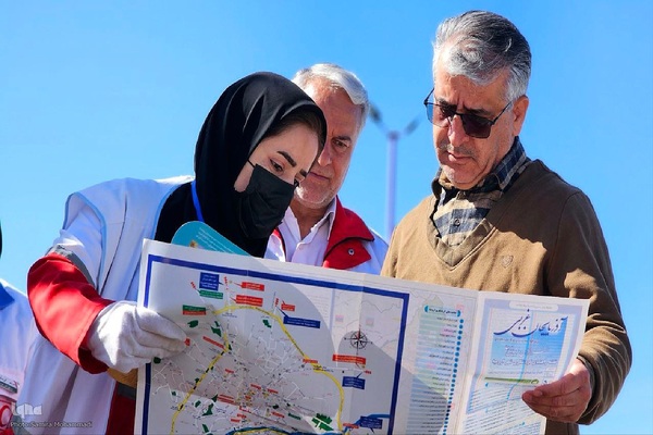 نوروزی ایمن در کنار هلال احمر آذربایجان‌ غربی‎