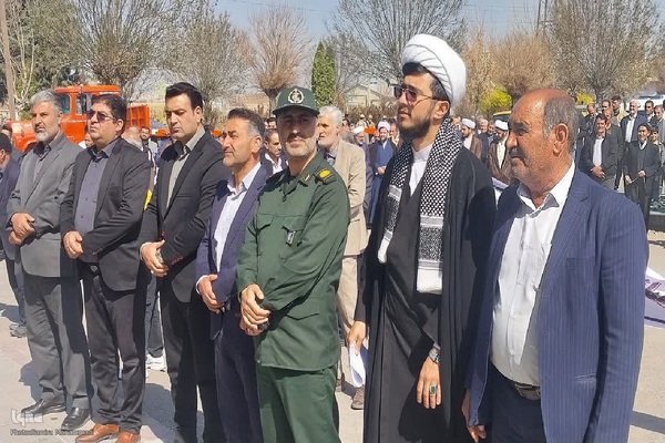 خروش مردم ولایت‌مدار باروق‎ در روز قدس