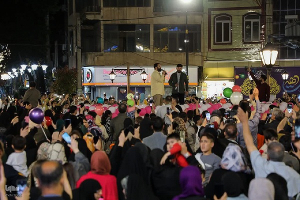 پیاده‌راه خوی میزبان جشن باشکوه دهه کرامت‎