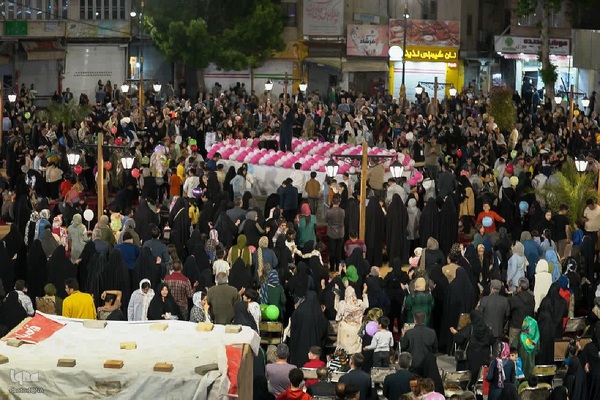 پیاده‌راه خوی میزبان جشن باشکوه دهه کرامت‎