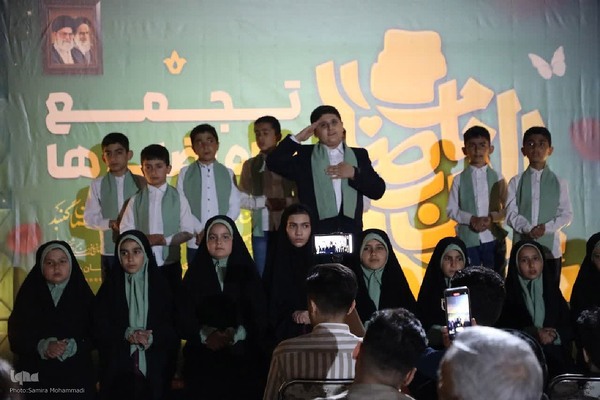 تجمع هزاران نفری امام رضایی‌ها در خوی‎