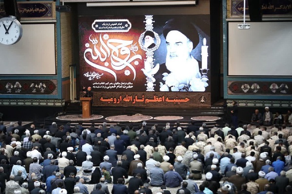 برگزاری مراسم گرامیداشت سالگرد ارتحال ملکوتی حضرت امام خمینی (ره) در ارومیه‎