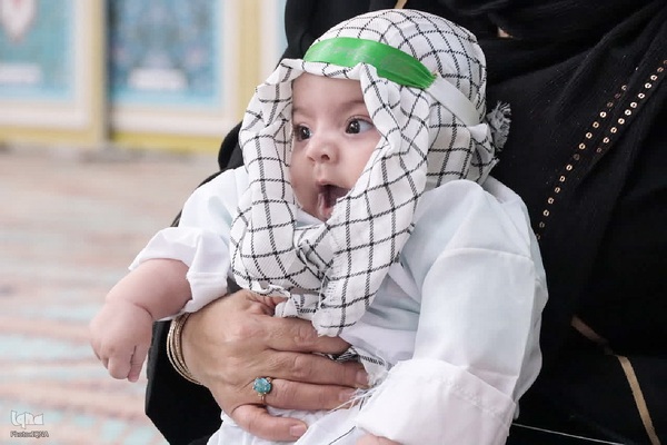 همایش شیرخوارگان حسینی در مصلی تکاب‎