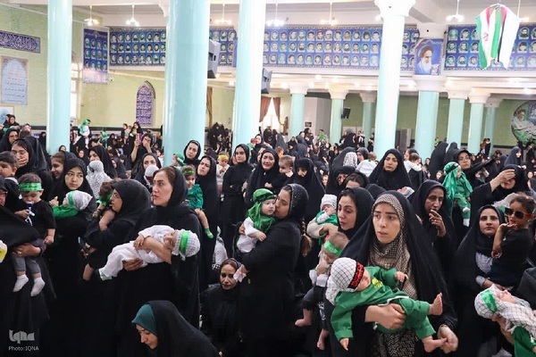 همایش شیرخوارگان حسینی در مصلی تکاب‎