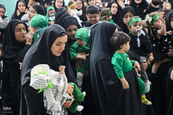 همایش شیرخوارگان حسینی در مصلی تکاب‎