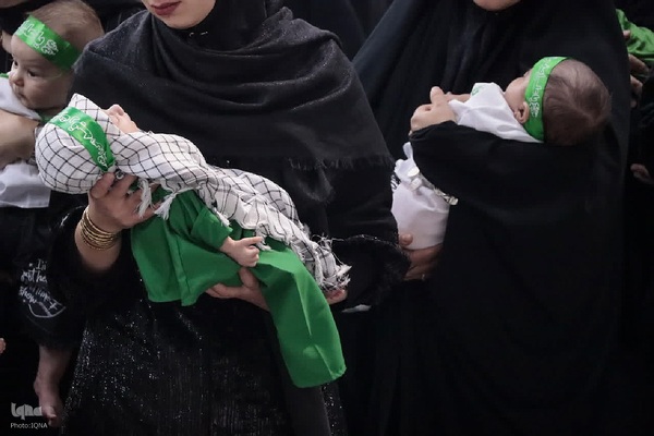 همایش شیرخوارگان حسینی در مصلی تکاب‎