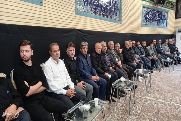 مراسم گرامیداشت یاد و خاطره شهدای فاجعه تروریستی هفتم تیر و شهدای تجاوز اخیر رژیم صهیونیستی