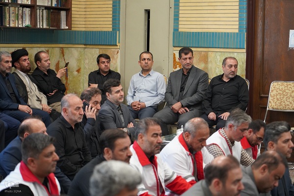 مراسم گرامیداشت یاد و خاطره شهدای فاجعه تروریستی هفتم تیر و شهدای تجاوز اخیر رژیم صهیونیستی