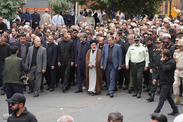 تشییع پیکر شهید سردار علیرضا لطفی در ارومیه‎