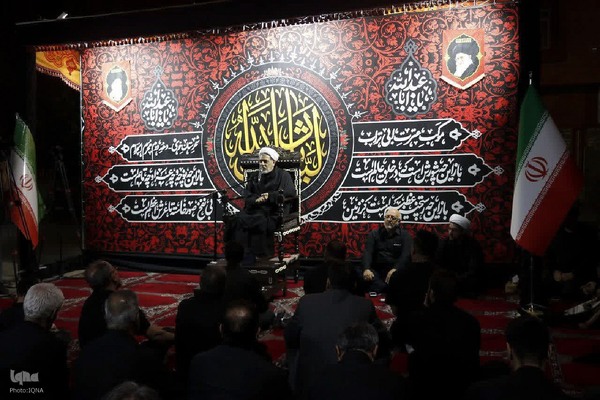 اولین شب از مراسم عزاداری دهه دوم محرم در خوی‎