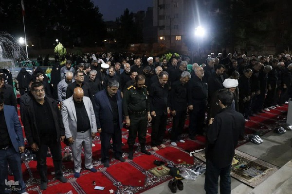 اولین شب از مراسم عزاداری دهه دوم محرم در خوی‎