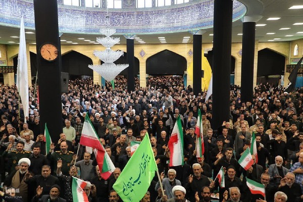 مراسم گرامیداشت شهدای اقتدار ایران در ارومیه‎