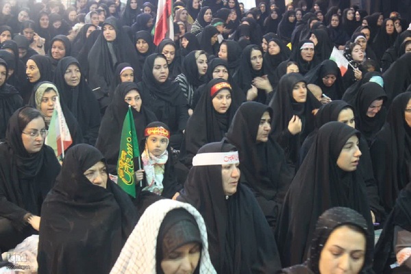 اجتماع عظیم زینبیون در میاندوآب مصلی امام خمینی (ره)‎