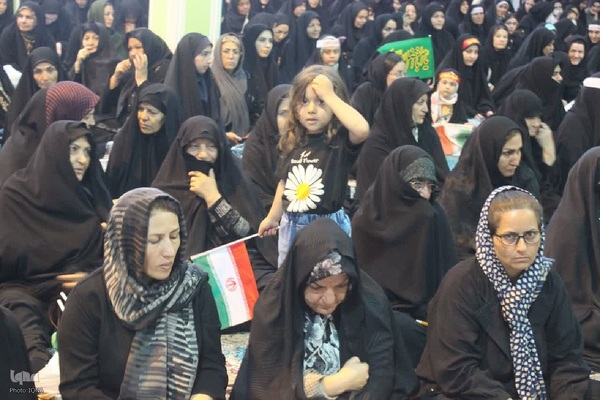 اجتماع عظیم زینبیون در میاندوآب مصلی امام خمینی (ره)‎