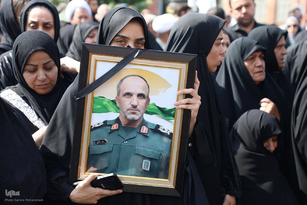 تشییع پیکر شهید سردار نارنجی در ارومیه‎