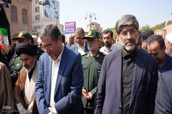 تشییع پیکر شهید سردار نارنجی در ارومیه‎