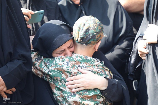 تشییع پیکر شهید سردار نارنجی در ارومیه‎