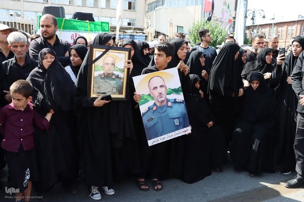 تشییع پیکر شهید سردار نارنجی در ارومیه‎