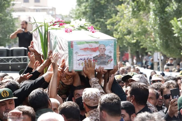 تشییع پیکر شهید سردار نارنجی در ارومیه‎