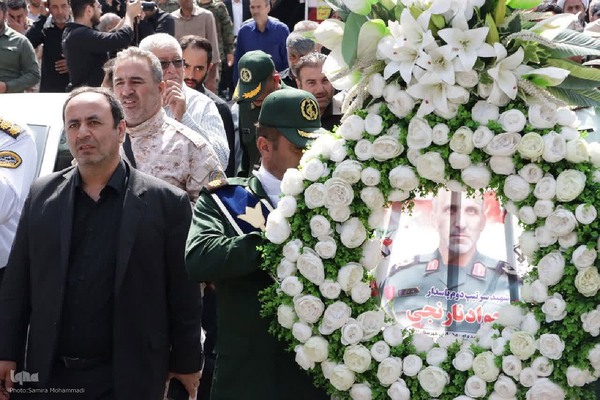 تشییع پیکر شهید سردار نارنجی در ارومیه‎