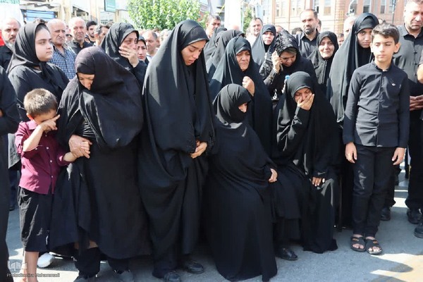 تشییع پیکر شهید سردار نارنجی در ارومیه‎